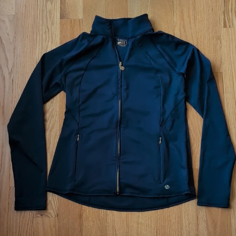 Lilly Pulitzer Luxletic Tennison Jacket Navy Size L - Picture 4 of 10